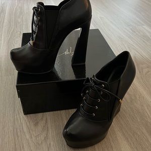 Giuseppe Zanotti Leather Platform Heels